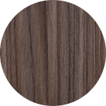 Ergo Operative desk surface in dark wood grain. Modern design for open spaces and studio offices.