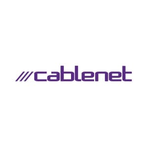Cablenet logo, one of our clients.