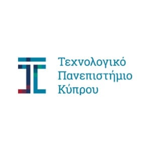 Our Clients: CUT logo.jpg of Technological University of Cyprus in teal.