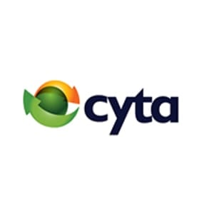 Cyta logo. Client of our company.