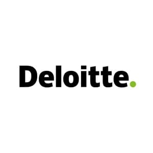 Deloitte logo. One of our valued clients.