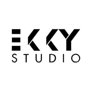 Ekky Studio logo. Our client's brand mark.