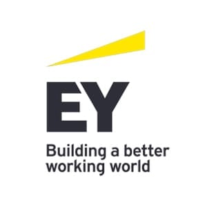 EY logo. One of our clients.