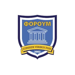 Forum logo. Our Clients forum-logo.jpg. Shield with building icon.