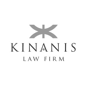 Kinanis Law Firm logo. Our Clients.