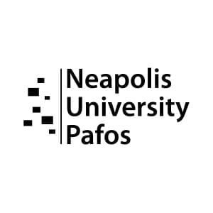 Neapolis University Pafos logo. One of our esteemed clients.