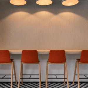 Ruby Wood Stool