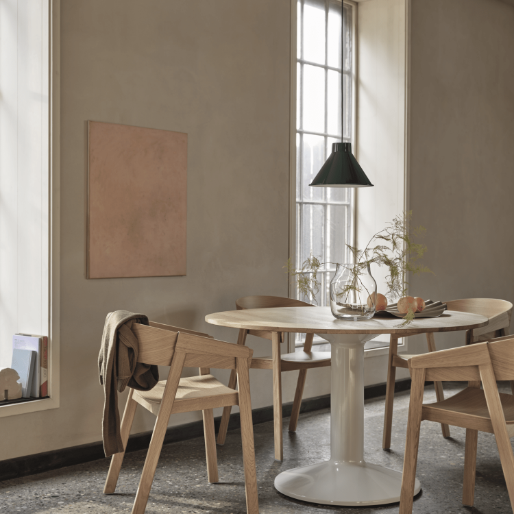 Cover Armchair by Muuto in a styled interior