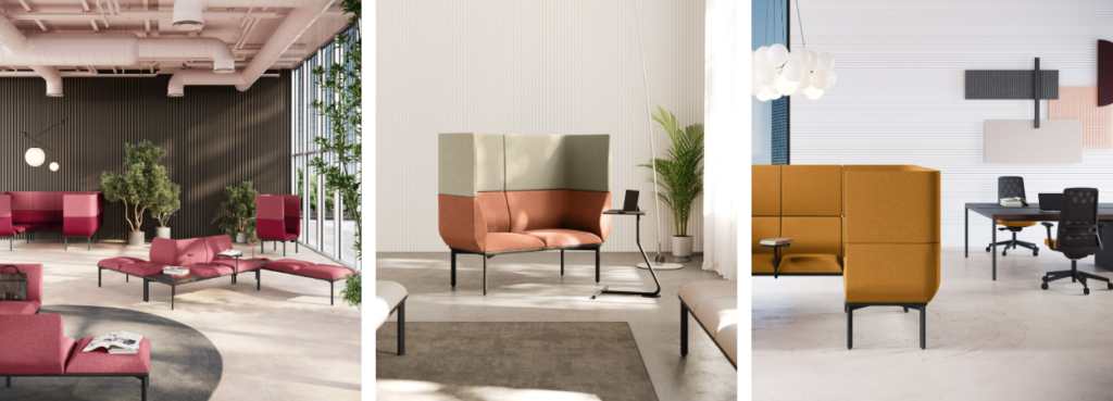 Divo Modular Seating by LAS Mobili, details.