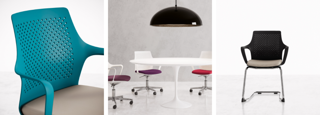 F04 Chair by LAS Mobili, details.