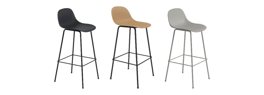 Muuto Fiber Bar Stool product view