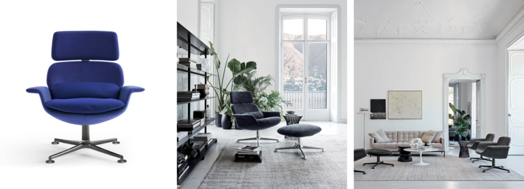 Кресло-шезлонг KN02 от « Knoll », подробная информация.
