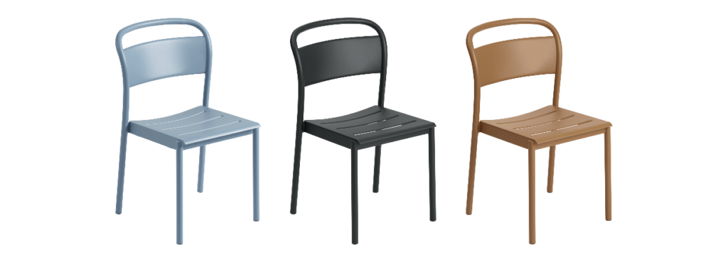 Muuto Linear Steel Side Chair product view