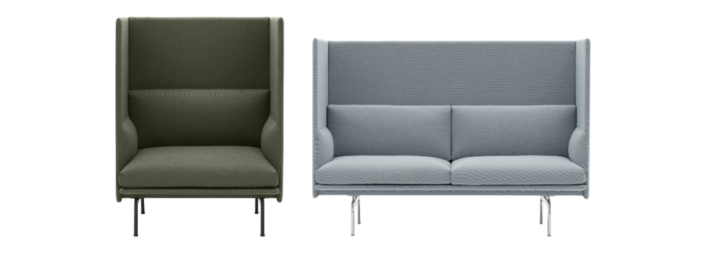 Muuto Outline Highback Sofa product view