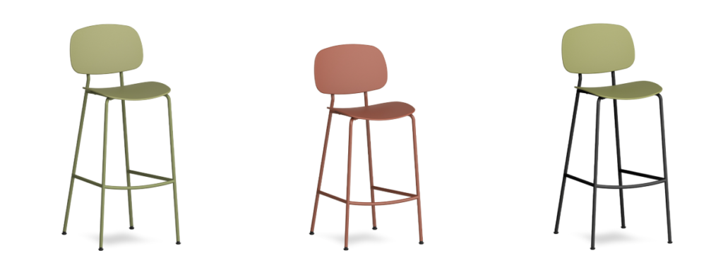 Tondina Pop Stool by Infiniti, details.