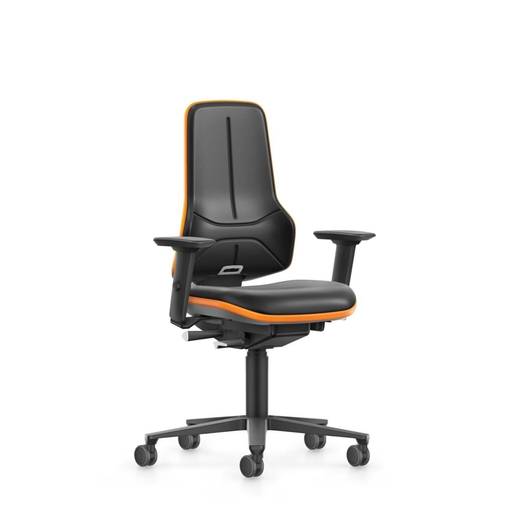 Bimos NEON XXL heavy-duty chair with armrests