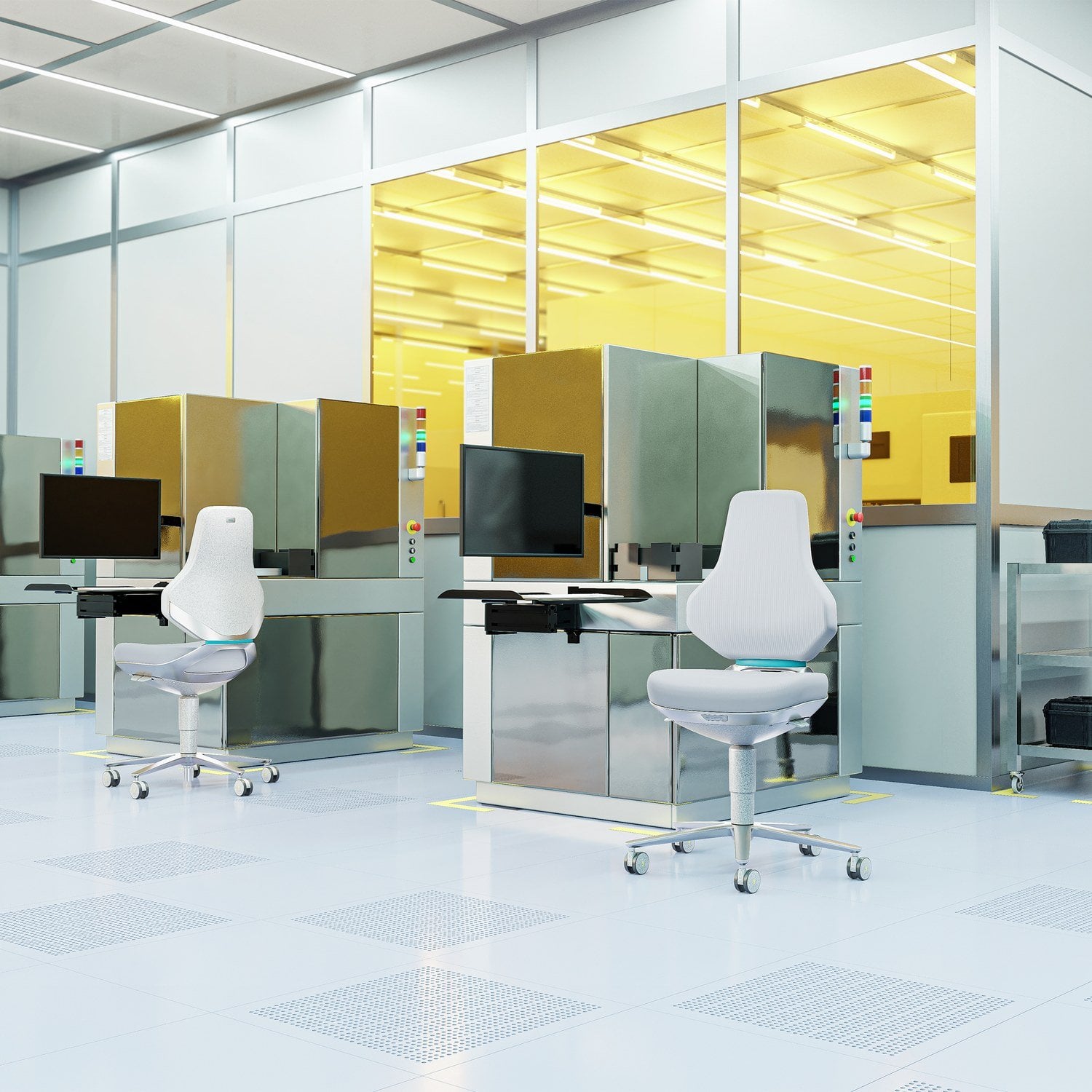 Bimos TEXON chairs in a cleanroom