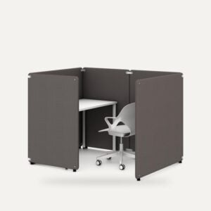 Bound Freestanding Acoustic Screen