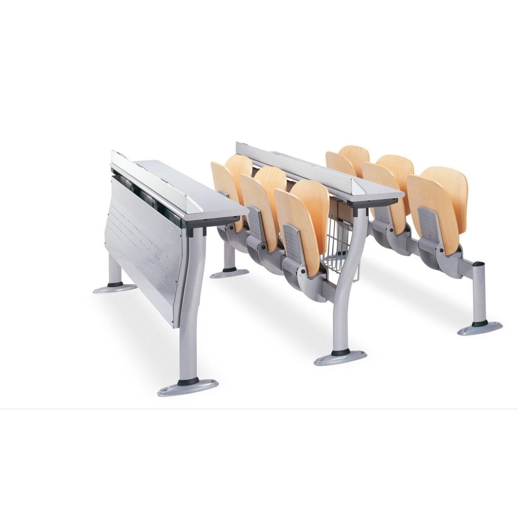 Two-seat Copernico units with modesty panel