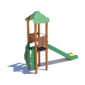 Forest Play Tower with Slide