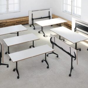Timetable Mobile Flip-Top Tables